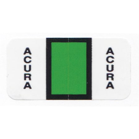 Asp File Right Color-Code Auto-Makes-Ringbook, 1 Set, 270 Labels Per Set Pk 386